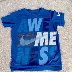 Boys Nike T-Shirt blue